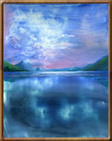 Encaustic Fine Art Paintings - Bassenthwaite Lake